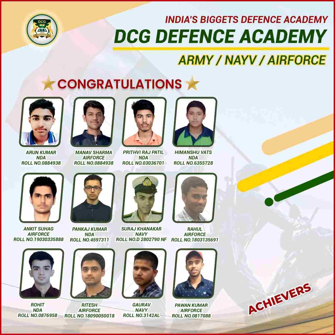 DCG Defence Academy Pune